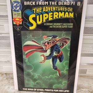 The Adventures of Superman 500 ,1993 The Man of Steel Fights for his Life